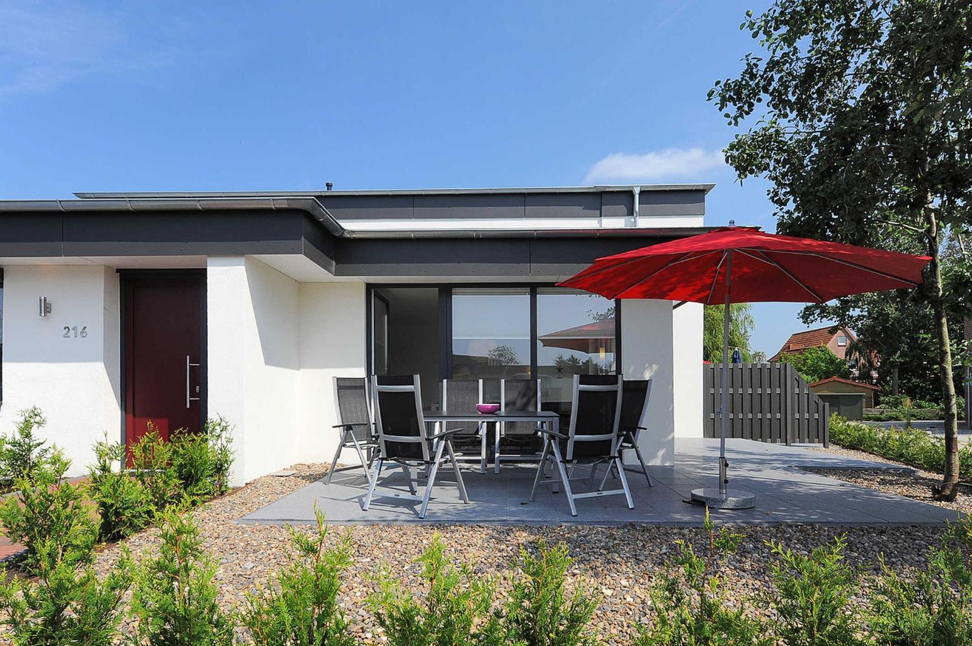 Ferienwohnung Haus Kunterbunt Bensersiel Exterior foto